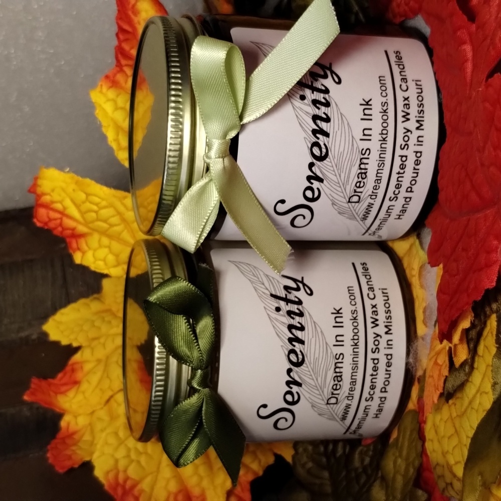 6oz 100% Soy Wax Candle ~ Serenity